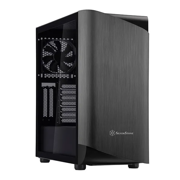 Корпус Seta SEA1TB-G без БЖ, ATX, чорний SilverStone (SST-SEA1TB-G) - Фото 4