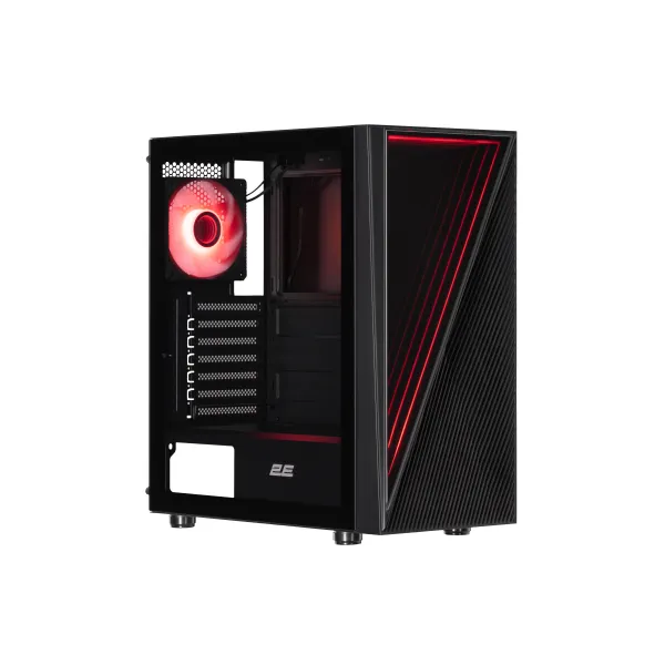Корпус Infinity G205A без БП, ATX, чёрный 2E GAMING (2E-G205A) - Фото 12