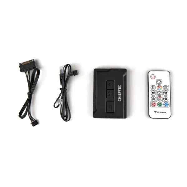 Корпус Gaming Scorpion 4 без БЖ, ATX, чорний CHIEFTEC (GL-04B-OP) - Фото 1