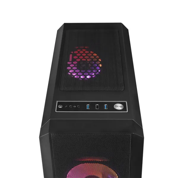 Корпус Gaming Scorpion 4 без БЖ, ATX, чорний CHIEFTEC (GL-04B-OP) - Фото 2