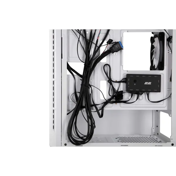 Корпус  Calleo GB700W без БП, mATX, белый 2E GAMING (2E-GB700W) - Фото 23