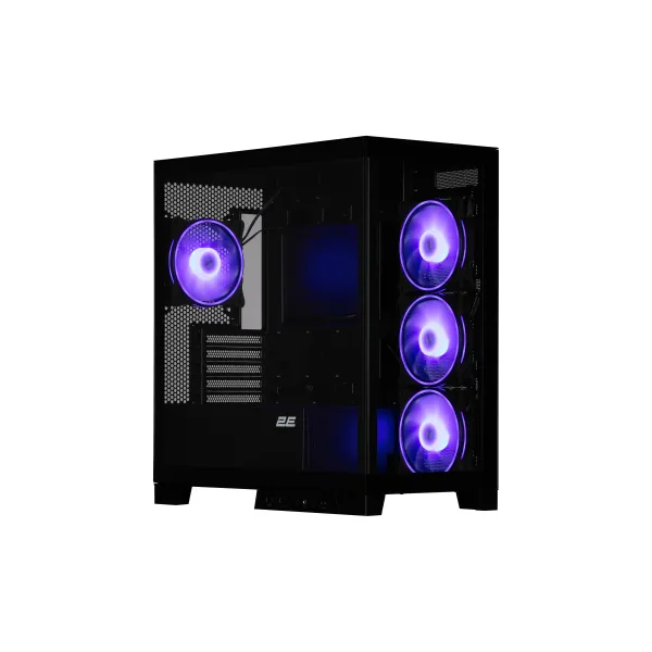 Корпус Fantom GK701B без БП, mATX, чёрный 2E GAMING (2E-GK701B) - Фото 3