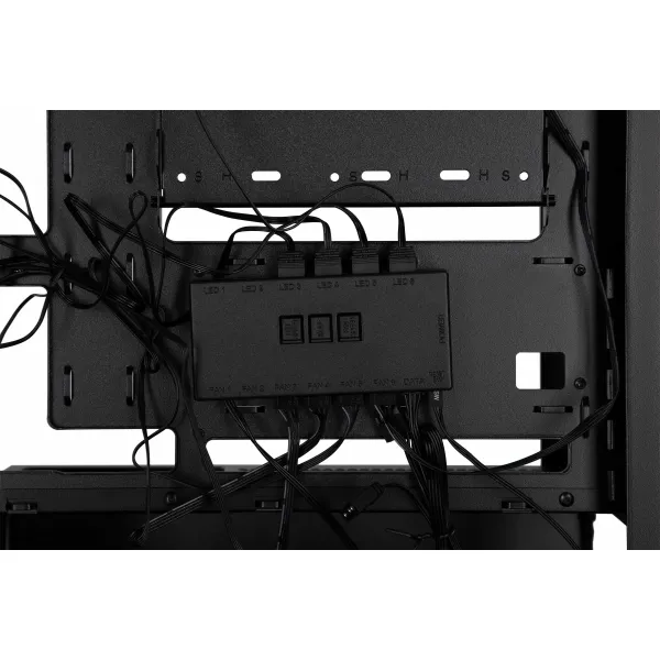 Корпус Fantom GK701B без БП, mATX, чёрный 2E GAMING (2E-GK701B) - Фото 15