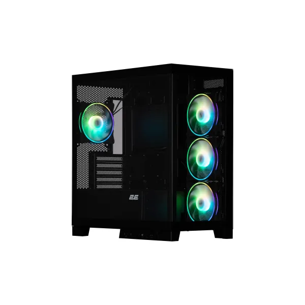 Корпус Fantom GK701B без БП, mATX, чёрный 2E GAMING (2E-GK701B) - Фото 4