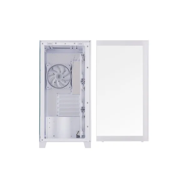 Корпус Fantom GK701W без БП, mATX, белый 2E GAMING (2E-GK701W) - Фото 4