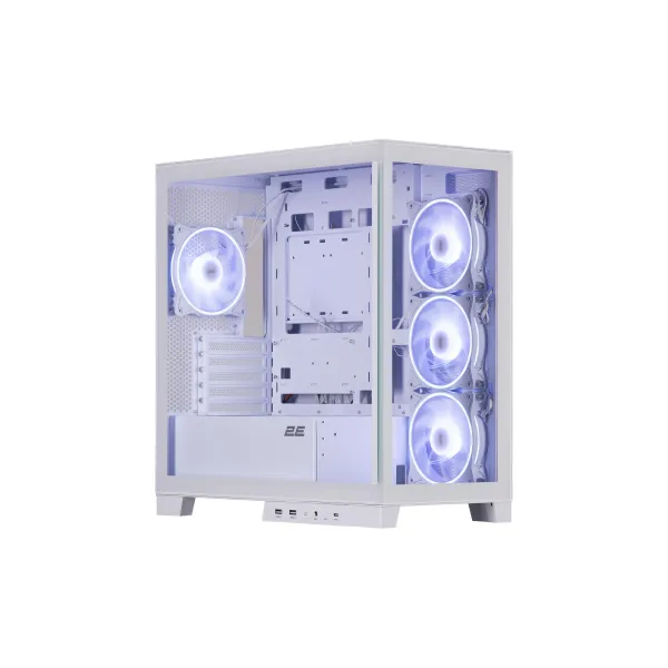 Корпус Fantom GK701W без БП, mATX, белый 2E GAMING (2E-GK701W) - Фото 13