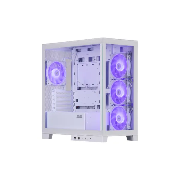 Корпус Fantom GK701W без БП, mATX, белый 2E GAMING (2E-GK701W) - Фото 20