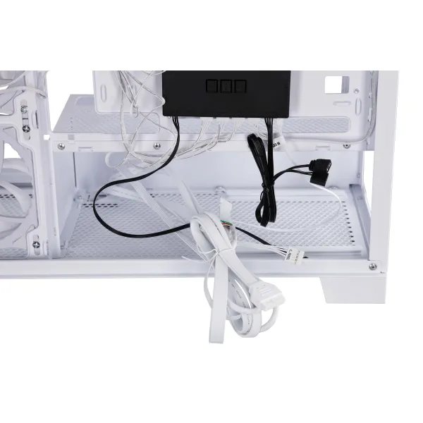 Корпус Fantom GK701W без БП, mATX, белый 2E GAMING (2E-GK701W) - Фото 22