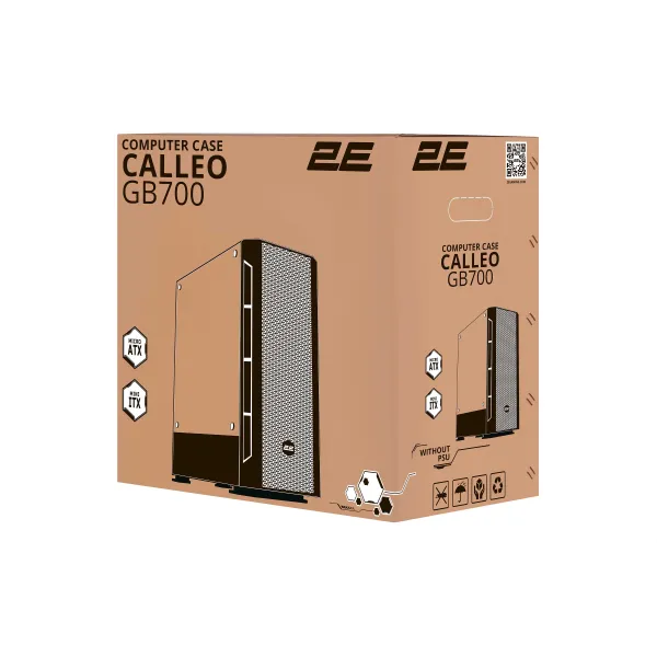 Корпус Calleo GB700 без БЖ, mATX, чорний 2E GAMING (2E-GB700) - Фото 16