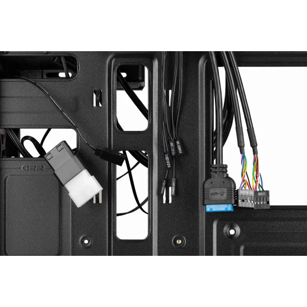 Корпус Basis RD850 без БП, mATX, чёрный 2E (2E-RD850) - Фото 6