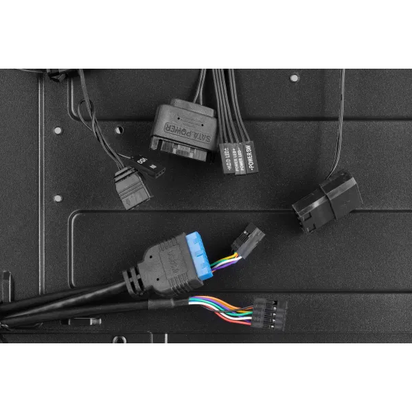 Корпус Spero G2052 без БП, ATX, чёрный 2E GAMING (2E-G2052) - Фото 6