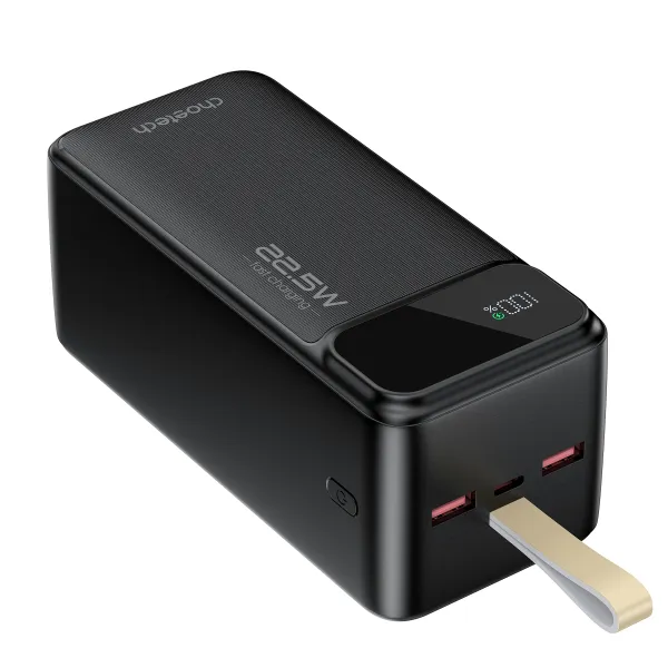 Аккумулятор внешний Power Bank 50000mAh 22,5W Fast charging с LED дисплеем Choetech (B732) - Фото 1