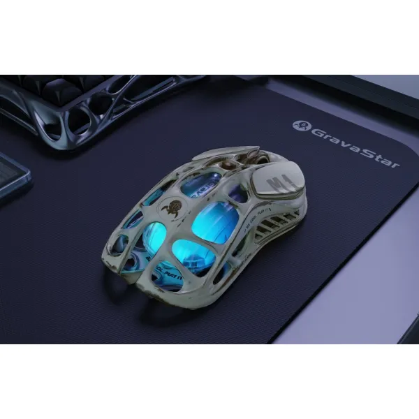 Миша BT/WL/USB-A RGB Mercury M1 Pro Battle-Worn GravaStar (GRAVASTARM1PRO_WSM) - Фото 9