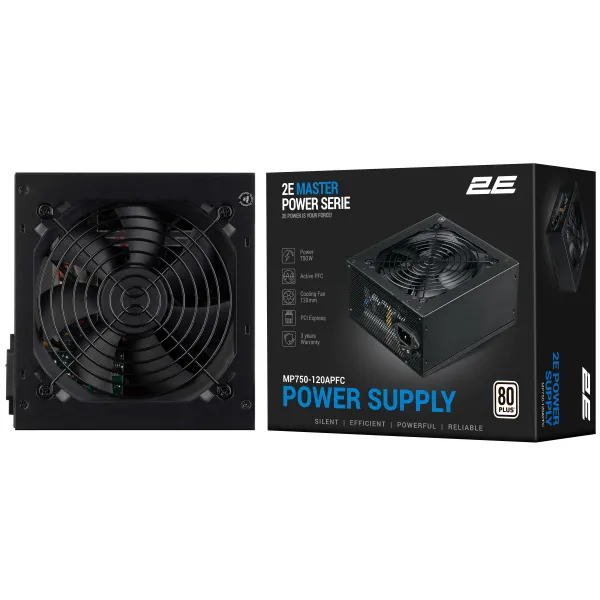 Блок живлення Master Power 750W 2E (2E-MP750-120APFC) - Фото 4