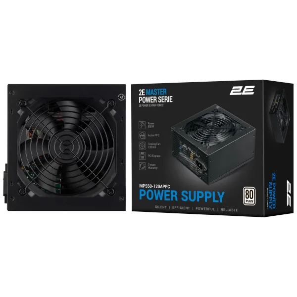 Блок живлення Master Power 550W 2E (2E-MP550-120APFC) - Фото 8