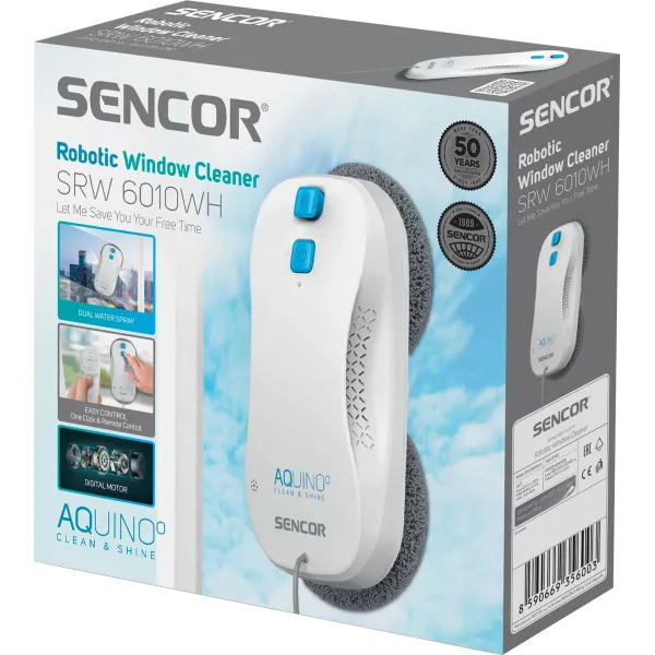 Пылесос робот для окон SRW6010WH Sencor (SRW6010WH) - Фото 6