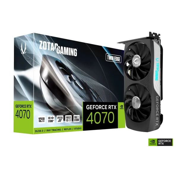 Відеокарта GeForce RTX 4070 12GB, GDDR6X ZOTAC (ZT-D40700E-10M) - Фото 5