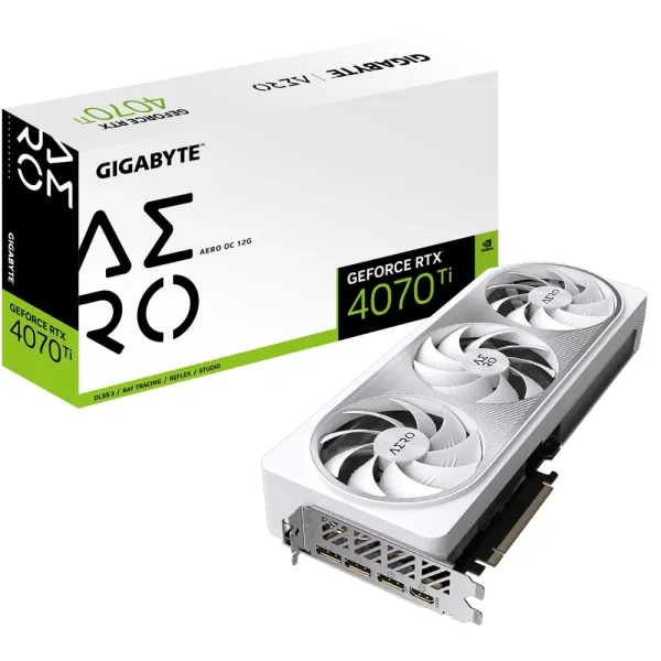 Відеокарта GeForce RTX 4070 Ti 12GB, GDDR6X GIGABYTE (GV-N407TAERO_OCV2-12GD) - Фото 12