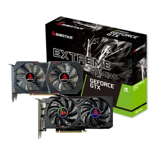 Видеокарта GeForce GTX 1660 Ti 6GB, GDDR6 Biostar (GTX1660TI_6GB)