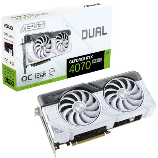 Видеокарта GeForce RTX 4070 SUPER 12GB, GDDR6X ASUS (90YV0K84-M0NA00) - Фото 12