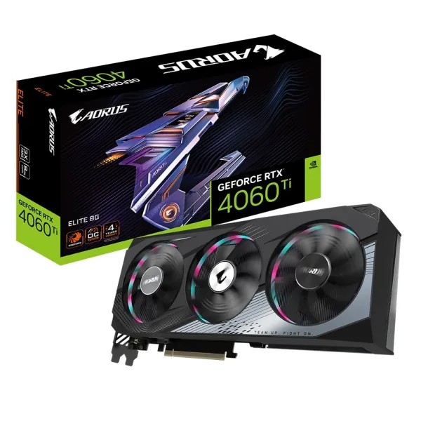 Відеокарта GeForce RTX 4060 Ti 8GB, GDDR6  GIGABYTE (GV-N406TAORUS_E-8GD) - Фото 2