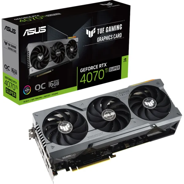Видеокарта GeForce RTX 4070 Ti SUPER 16GB, GDDR6X ASUS (90YV0KF0-M0NA00) - Фото 9