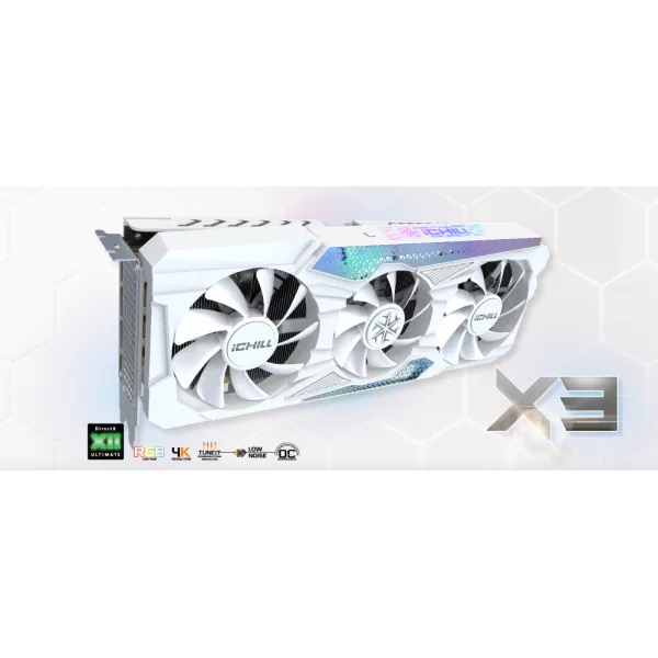 Видеокарта GeForce RTX 4060 Ti 8GB, GDDR6 INNO3D (C406T3-08D6X-17113280) - Фото 1