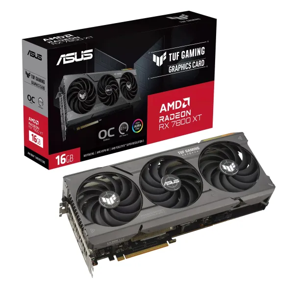 Вiдеокарта Radeon RX 7800 XT 16GB, GDDR6 ASUS (90YV0K70-M0NA00) - Фото 10