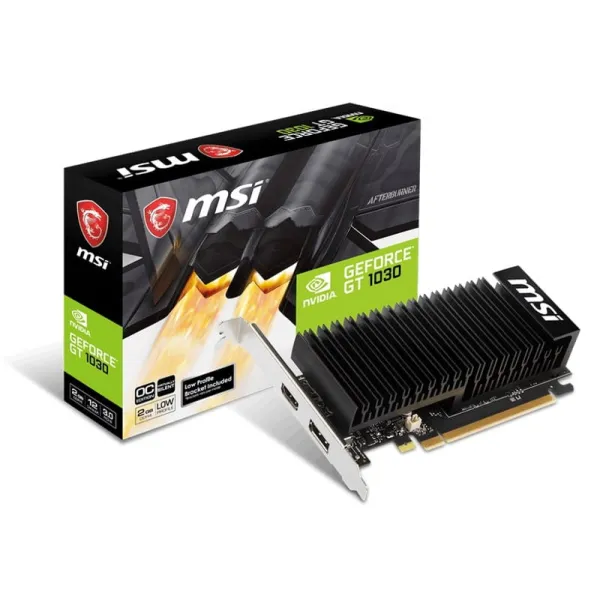 Видеокарта GeForce GT 1030 2GB, GDDR4 MSI (912-V809-3817) - Фото 4