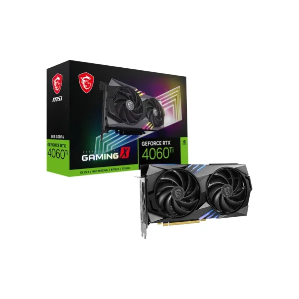 Видеокарта GeForce RTX 4060 Ti 8GB, GDDR6 MSI (912-V515-205) - Фото 2