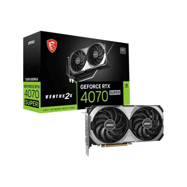 Видеокарта GeForce RTX 4070 SUPER 12GB, GDDR6X MSI (912-V513-658) - Фото 5