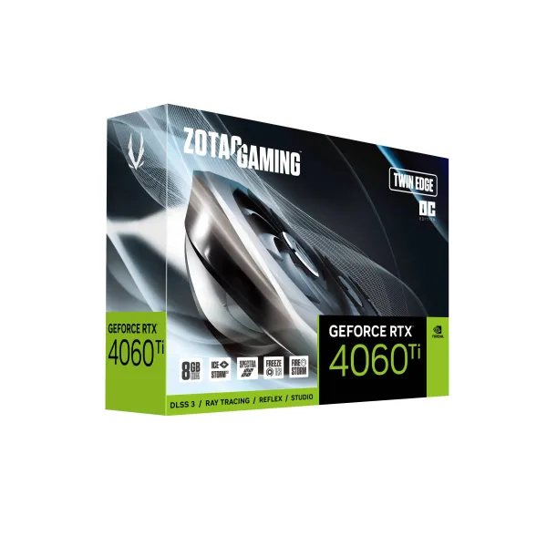 Видеокарта GeForce RTX 4060 Ti 8GB, GDDR6 ZOTAC (ZT-D40610H-10M) - Фото 1