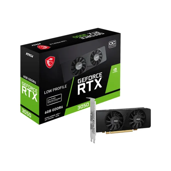 Відеокарта GeForce RTX 3050 6GB, GDDR6 MSI (912-V812-025) - Фото 2