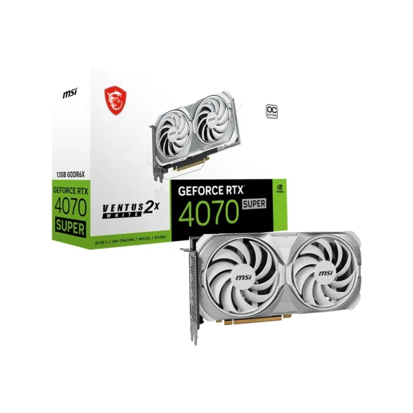 Відеокарта GeForce RTX 4070 SUPER 12GB, GDDR6X MSI (912-V513-659) - Фото 1