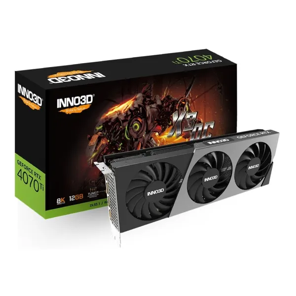 Видеокарта GeForce RTX 4070 Ti Super 16GB, GDDR6X INNO3D (N407TS3-166XX-186158N)