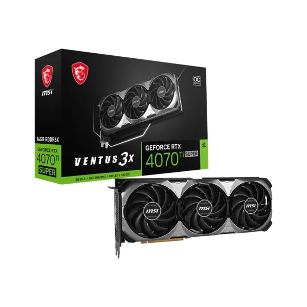 Видеокарта GeForce RTX 4070 Ti SUPER 16GB, GDDR6X MSI (912-V513-614) - Фото 1