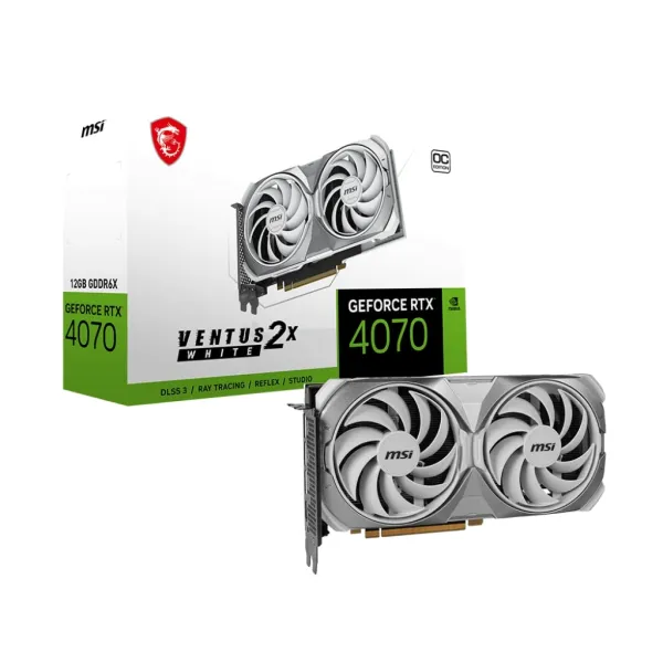 Відеокарта GeForce RTX 4070 12GB, GDDR6X MSI (912-V513-810) - Фото 1