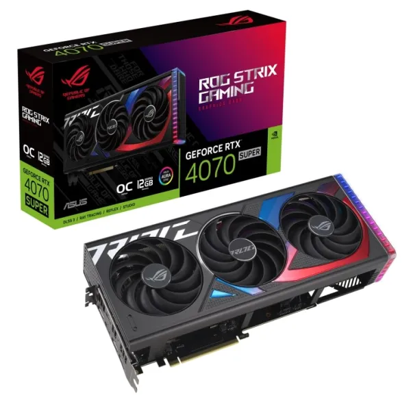 Відеокарта GeForce RTX 4070 SUPER 12GB, GDDR6X ASUS (90YV0KD0-M0NA00) - Фото 8