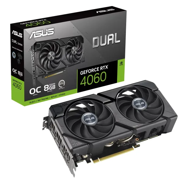 Видеокарта GeForce RTX 4060 8GB, GDDR6 ASUS (90YV0JC7-M0NA00) - Фото 10