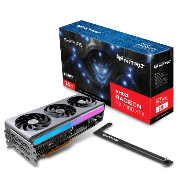 Видеокарта Radeon RX 7900 XTX 24GB, GDDR6 Nitro+ Gaming OC VAPOR-X SAPPHIRE (11322-01-40G) - Фото 1