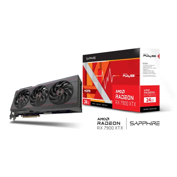 Видеокарта Radeon RX 7900 XTX 24GB, GDDR6 SAPPHIRE (11322-02-20G) - Фото 1
