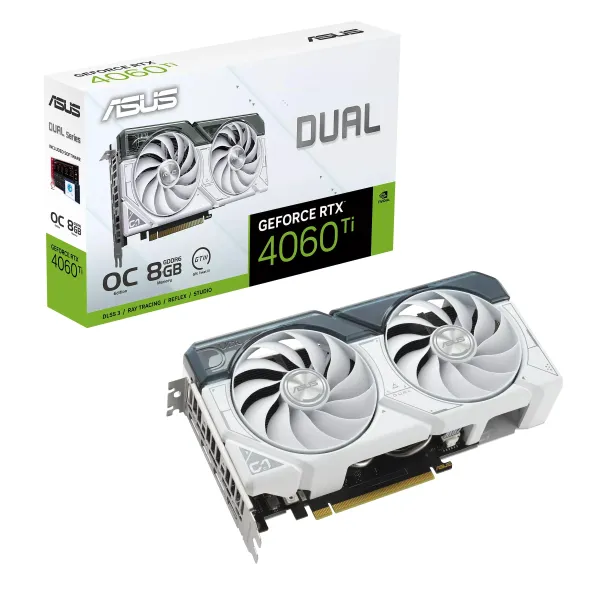 Відеокарта GeForce RTX 4060 Ti 8GB, GDDR6 ASUS (90YV0J42-M0NA00) - Фото 3