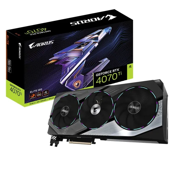 Відеокарта GeForce RTX 4070 Ti 12GB, GDDR6X GIGABYTE (GV-N407TAORUS_E-12GD) - Фото 8