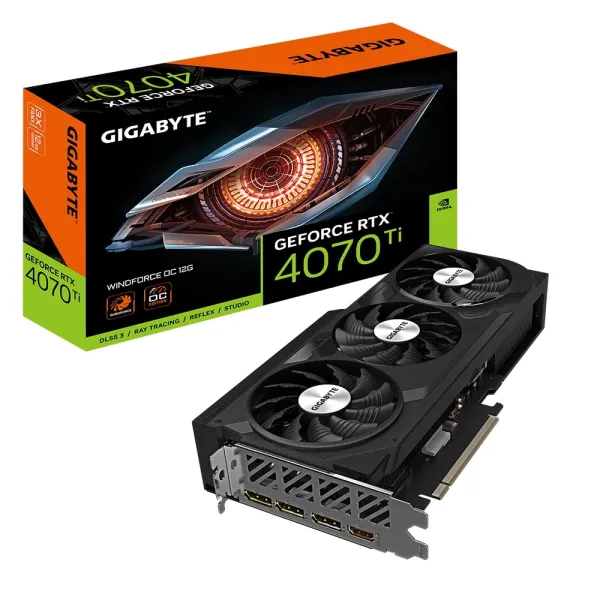 Видеокарта GeForce RTX 4070 Ti 12GB, GDDR6X GIGABYTE (GV-N407TWF3OC-12GD) - Фото 6