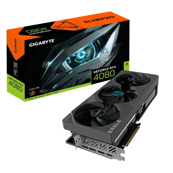 Видеокарта GeForce RTX 4080 16GB, GDDR6X GIGABYTE (GV-N4080EAGLE-16GD) - Фото 3