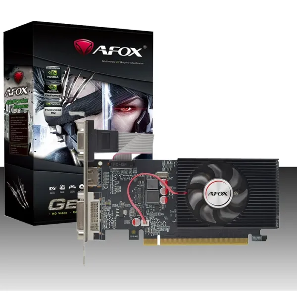 Видеокарта GeForce GT 220 1GB, GDDR3 AFOX (AF220-1024D3L2) - Фото 2
