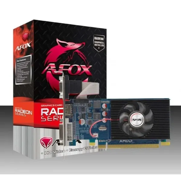 Видеокарта Radeon HD 6450 1GB, GDDR3 AFOX (AF6450-1024D3L5) - Фото 3