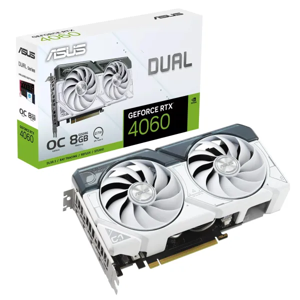 Видеокарта  GeForce RTX 4060 8GB, GDDR6 ASUS (90YV0JC2-M0NA00) - Фото 3