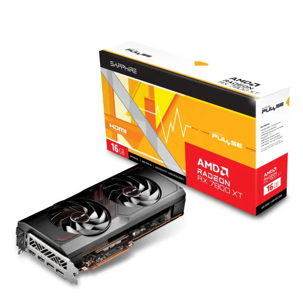 Видеокарта Radeon RX 7800 XT 16GB, GDDR6 SAPPHIRE (11330-02-20G)