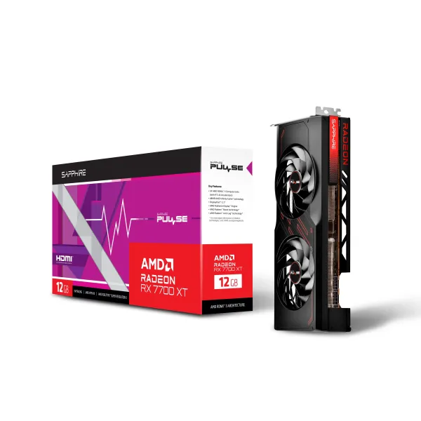 Відеокарта Radeon RX 7700 XT 12GB, GDDR6 SAPPHIRE (11335-04-20G) - Фото 7